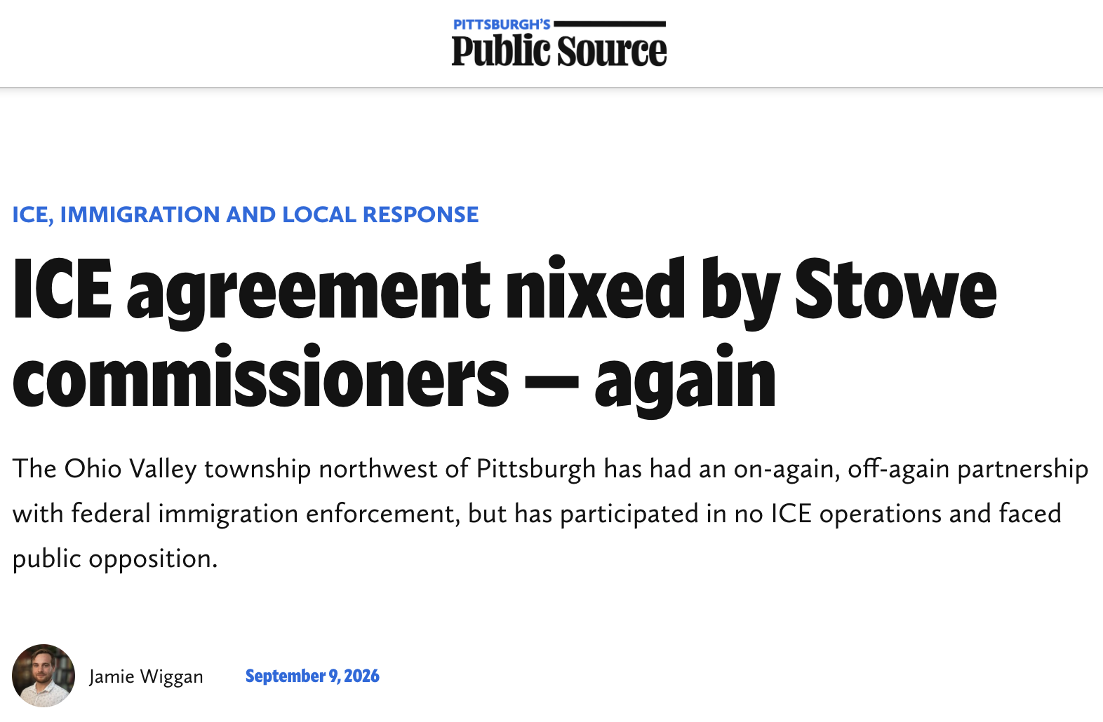 Featured image for “Public Source: “ICE agreement nixed by Stowe commissioners — again””